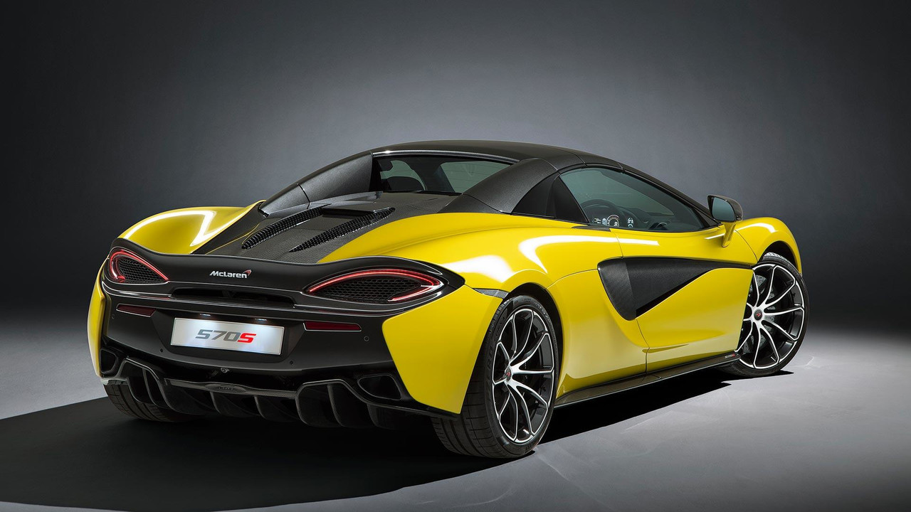 Oficial: McLaren 570S Spider, descapotable y con la misma potencia que el coupé