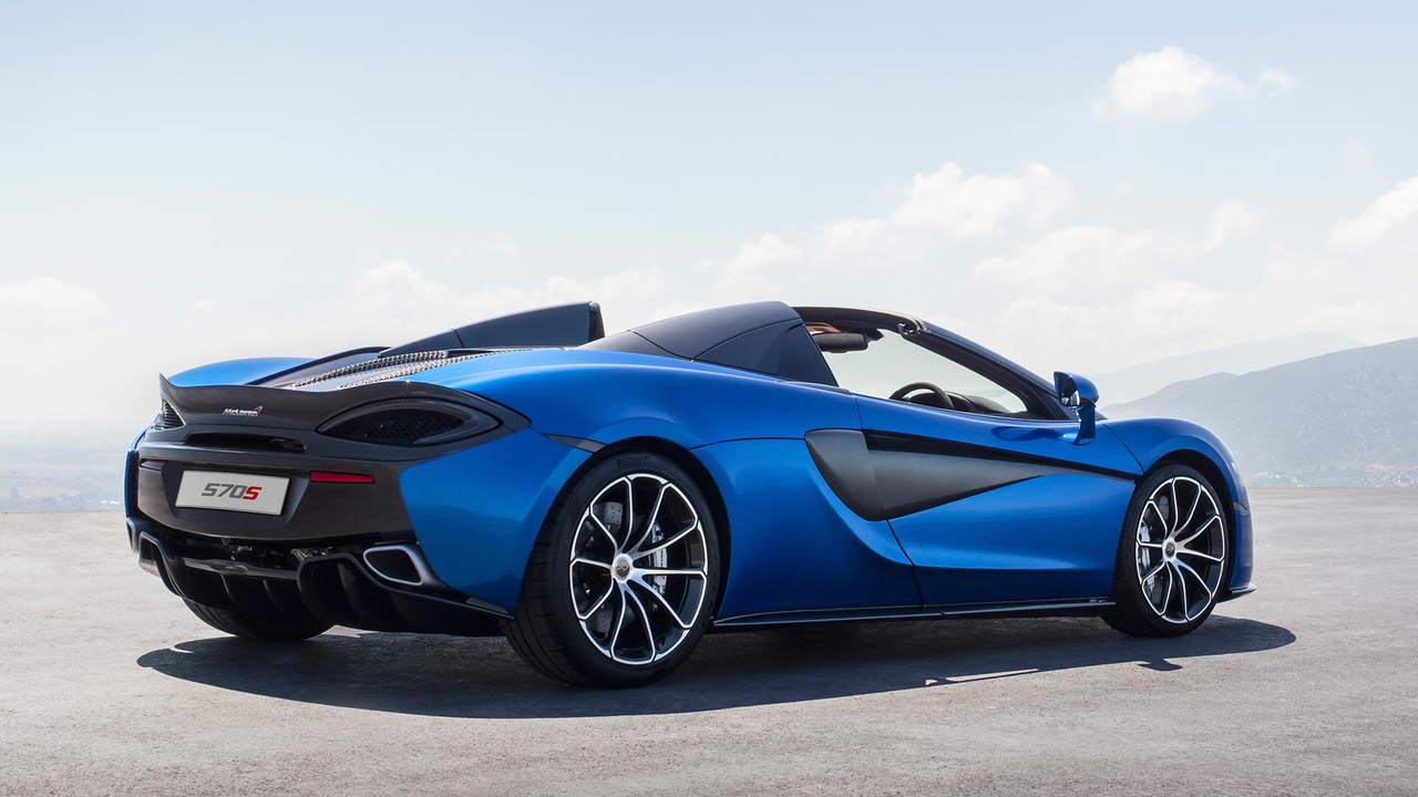 Oficial: McLaren 570S Spider, descapotable y con la misma potencia que el coupé