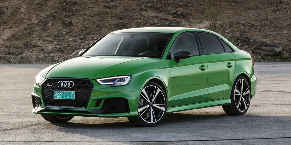 El Audi RS3 Sportback y Sedán 2017 ya están disponibles: Estos son sus precios...