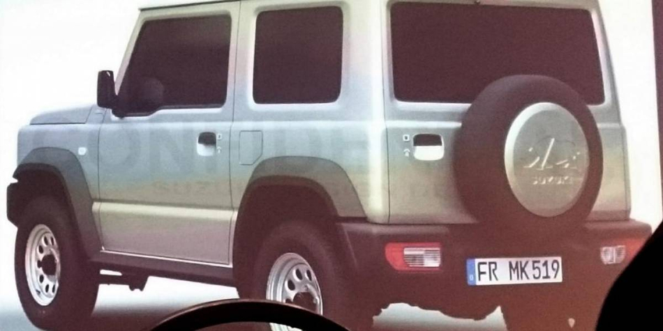 ¡Filtrado! El Suzuki Jimny es sospechosamente parecido al Mercedes Clase G