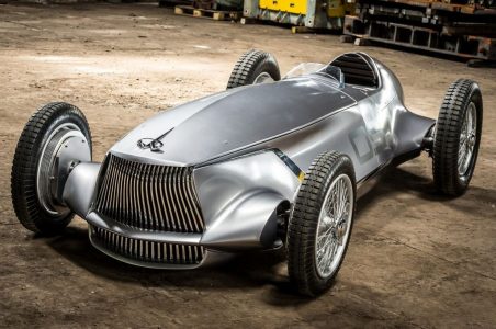 Infiniti Prototype 9 concept: Así es el monoplaza de los años 30 con tecnología eléctrica que veremos en Pebble Beach