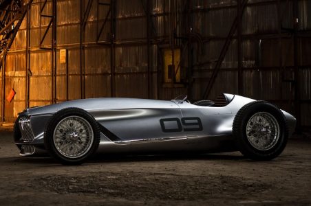 Infiniti Prototype 9 concept: Así es el monoplaza de los años 30 con tecnología eléctrica que veremos en Pebble Beach