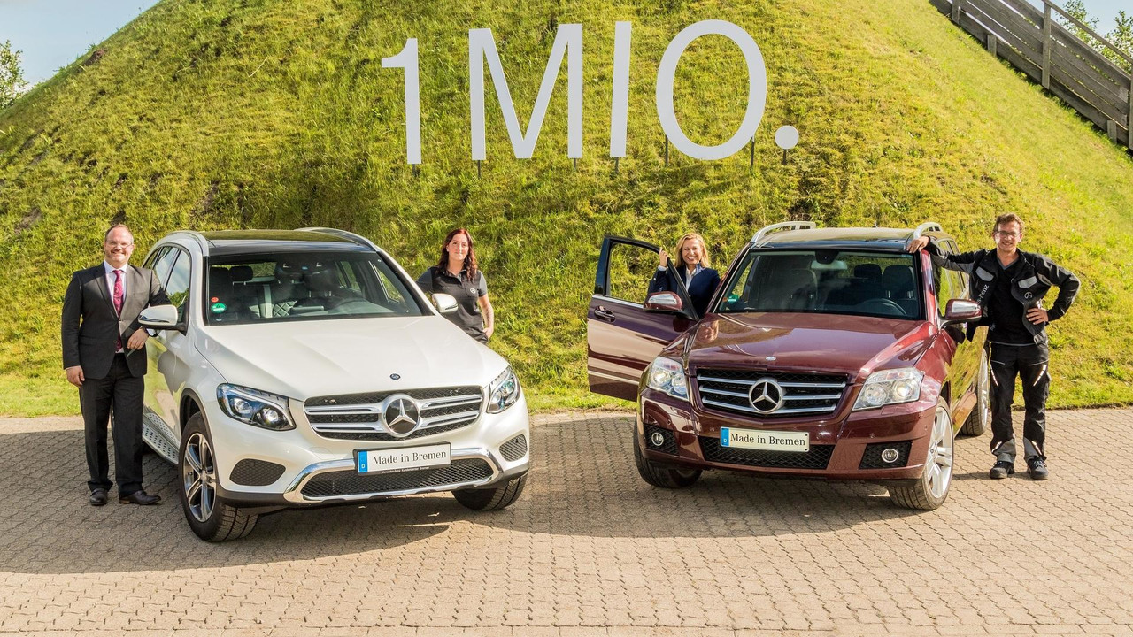 Mercedes ha vendido un millón de unidades del GLK/GLC desde su lanzamiento en 2008