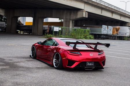 ¡Brutal! Así es el kit de carrocería de Liberty Walk para el Honda NSX: ¿Dónde están los pasos de rueda característicos?