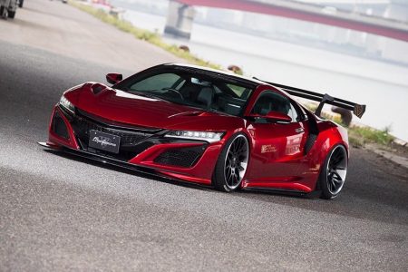 ¡Brutal! Así es el kit de carrocería de Liberty Walk para el Honda NSX: ¿Dónde están los pasos de rueda característicos?