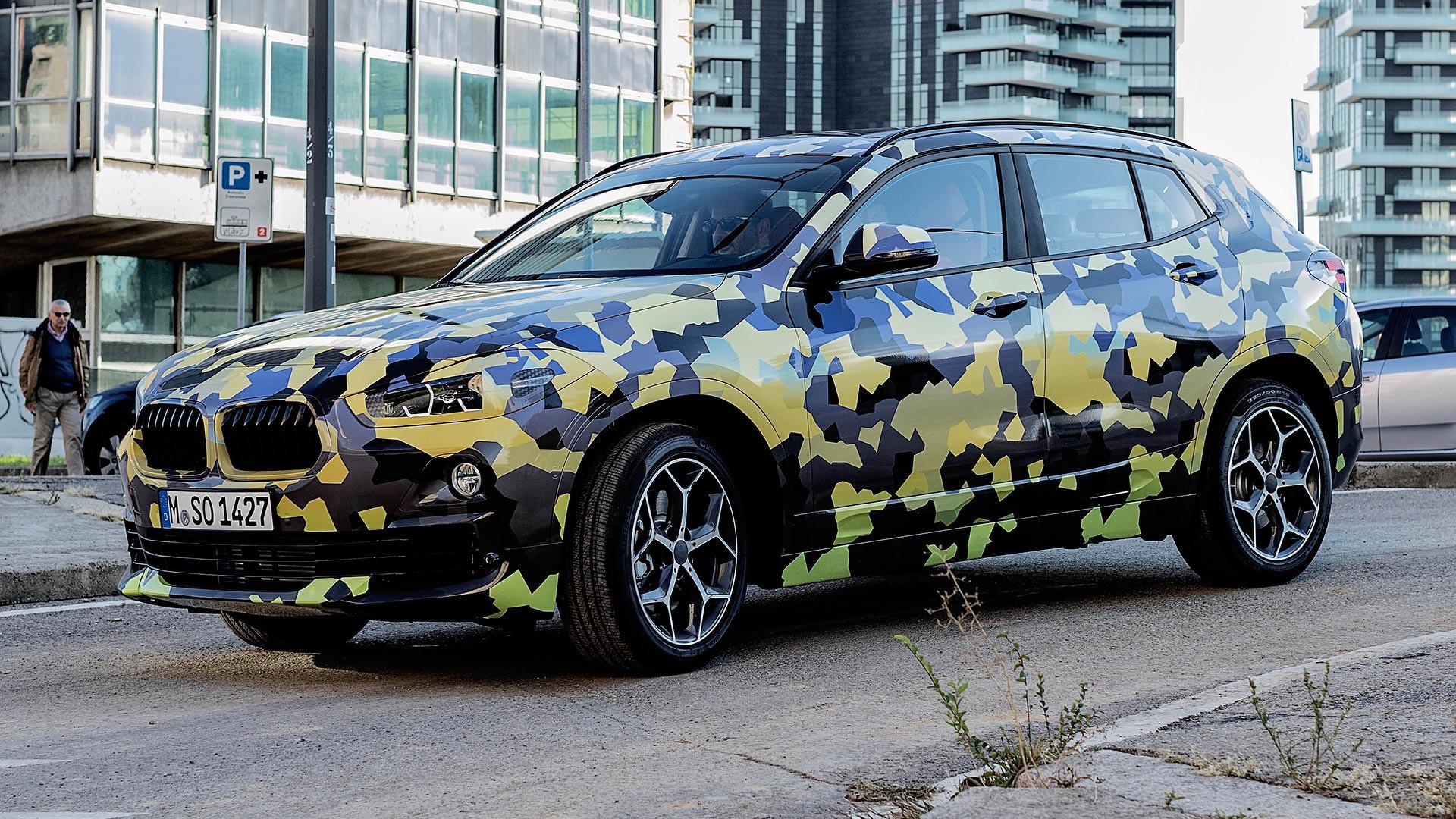 El BMW X2 vuelve a salir a la calle... y no pasa desapercibido