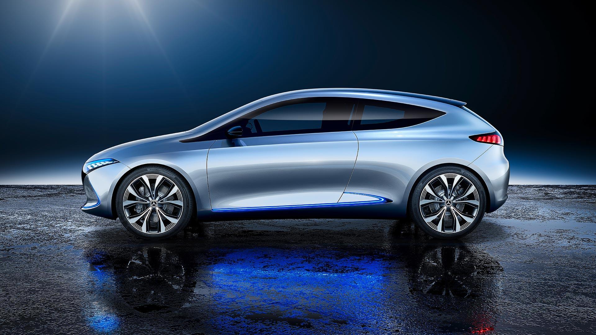 Mercedes EQ A Concept, 268 caballos y una sorpresa por descubrir