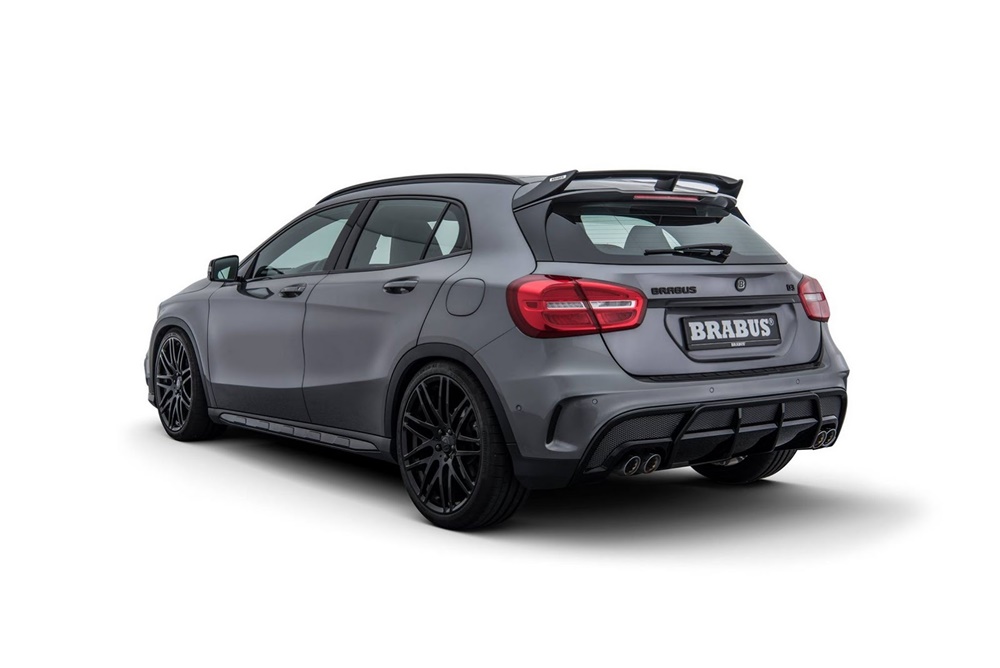 Tu Mercedes GLA 220 CDI recorta distancias estéticas con el GLA45 AMG gracias a BRABUS