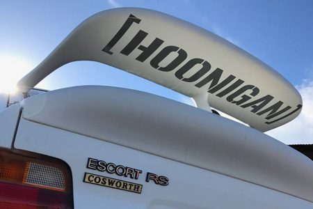 El nuevo coche de Ken Block es un... ¡Ford Escort RS Cosworth!