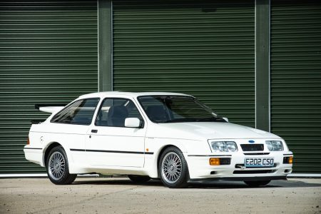 La burbuja sigue viento en popa: Este Ford Sierra Cosworth RS500 superará los 100.000 euros en subasta