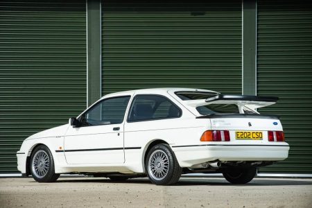 La burbuja sigue viento en popa: Este Ford Sierra Cosworth RS500 superará los 100.000 euros en subasta