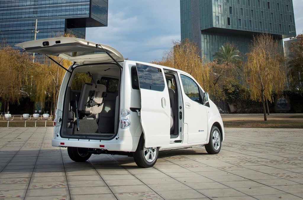 Nissan introduce la  e-NV200 con batería de 40 kWh: ¡Aumenta en un 60% su autonomía!