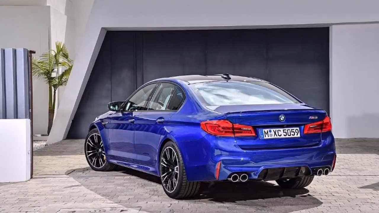 Curiosidad: El primer prototipo del BMW M5 F90 era de propulsión trasera