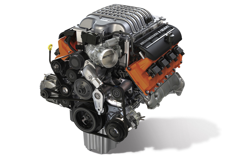 En Estados Unidos te puedes comprar por separado el motor del Honda Civic Type R o el Hellcat de 717 CV