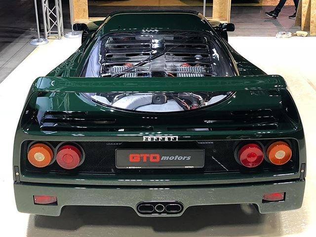 ¿Le damos el aprobado a este Ferrari F40 de color verde único en el mundo?