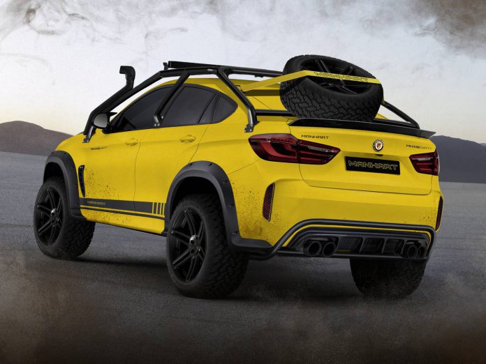 Manhart MHX6 Dirt² Concept: Sólo se fabricarán 5 unidades de este BMW X6 preparado para cruzar el desierto