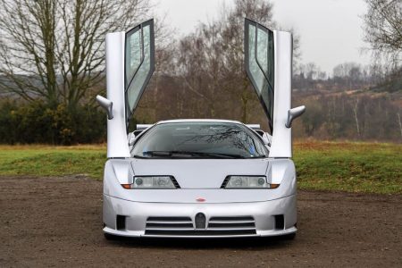 Si no te llega para el Bugatti Chiron, este EB110 SS Prototype de 1993 es una excelente alternativa