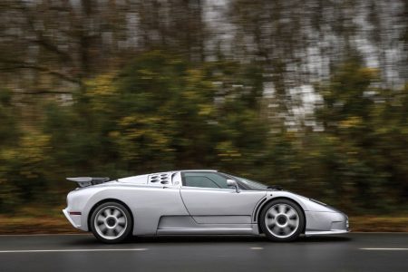 Si no te llega para el Bugatti Chiron, este EB110 SS Prototype de 1993 es una excelente alternativa