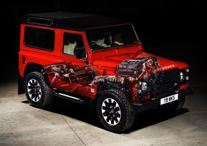 Vuelve el Land Rover Defender: ¡Con un motor V8 y 405 CV de potencia!