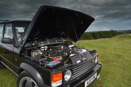 Vuelve la vieja escuela: Este Range Rover Chieftain cuenta con el motor V8 del Cadillac CTS-V