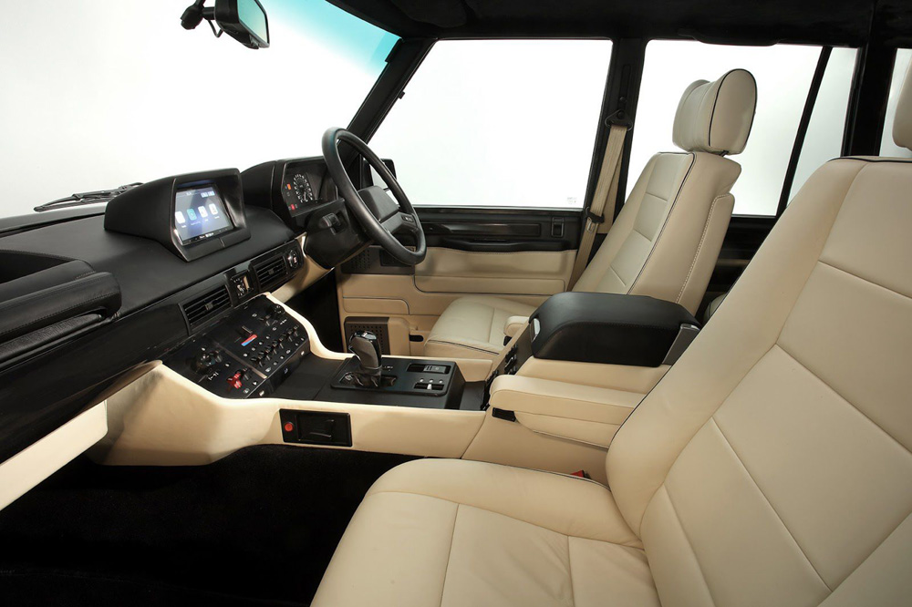 Vuelve la vieja escuela: Este Range Rover Chieftain cuenta con el motor V8 del Cadillac CTS-V