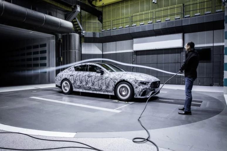 Más de cerca: Mercedes AMG GT Coupé, desde el túnel de viento