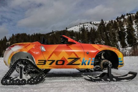 Nissan 370Zki: Si buscas un deportivo para la nieve, esta es la mejor opción