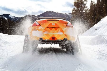 Nissan 370Zki: Si buscas un deportivo para la nieve, esta es la mejor opción