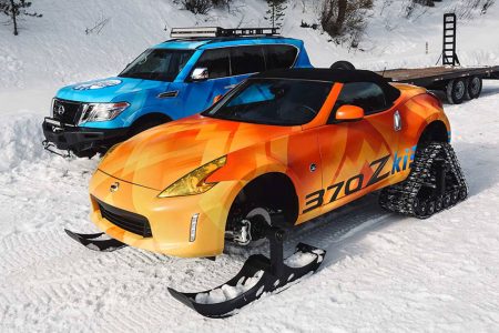 Nissan 370Zki: Si buscas un deportivo para la nieve, esta es la mejor opción