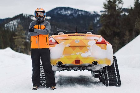 Nissan 370Zki: Si buscas un deportivo para la nieve, esta es la mejor opción