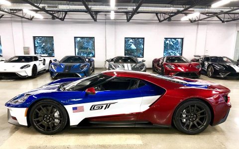 Sólo los empleados de Ford pueden optar por el acabado 'Victory' en el Ford GT