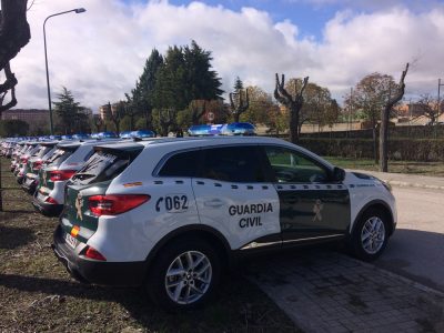 La flota de la Guardia Civil estrena 180 Renault Kadjar