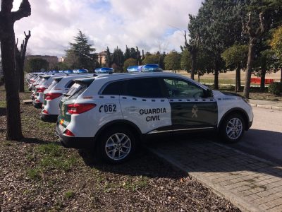 La flota de la Guardia Civil estrena 180 Renault Kadjar