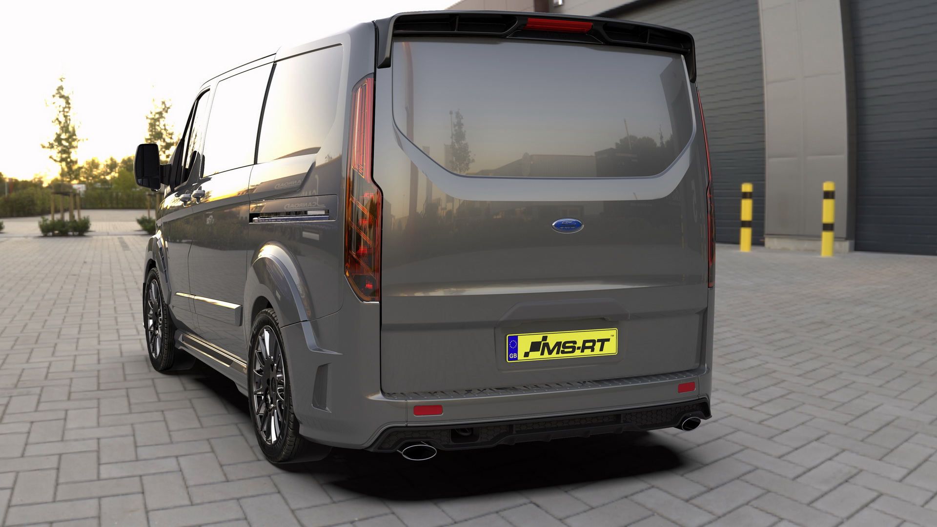 MS-RT Ford Transit es la furgoneta pensada para aquellos que quieren una estética mucho más deportiva