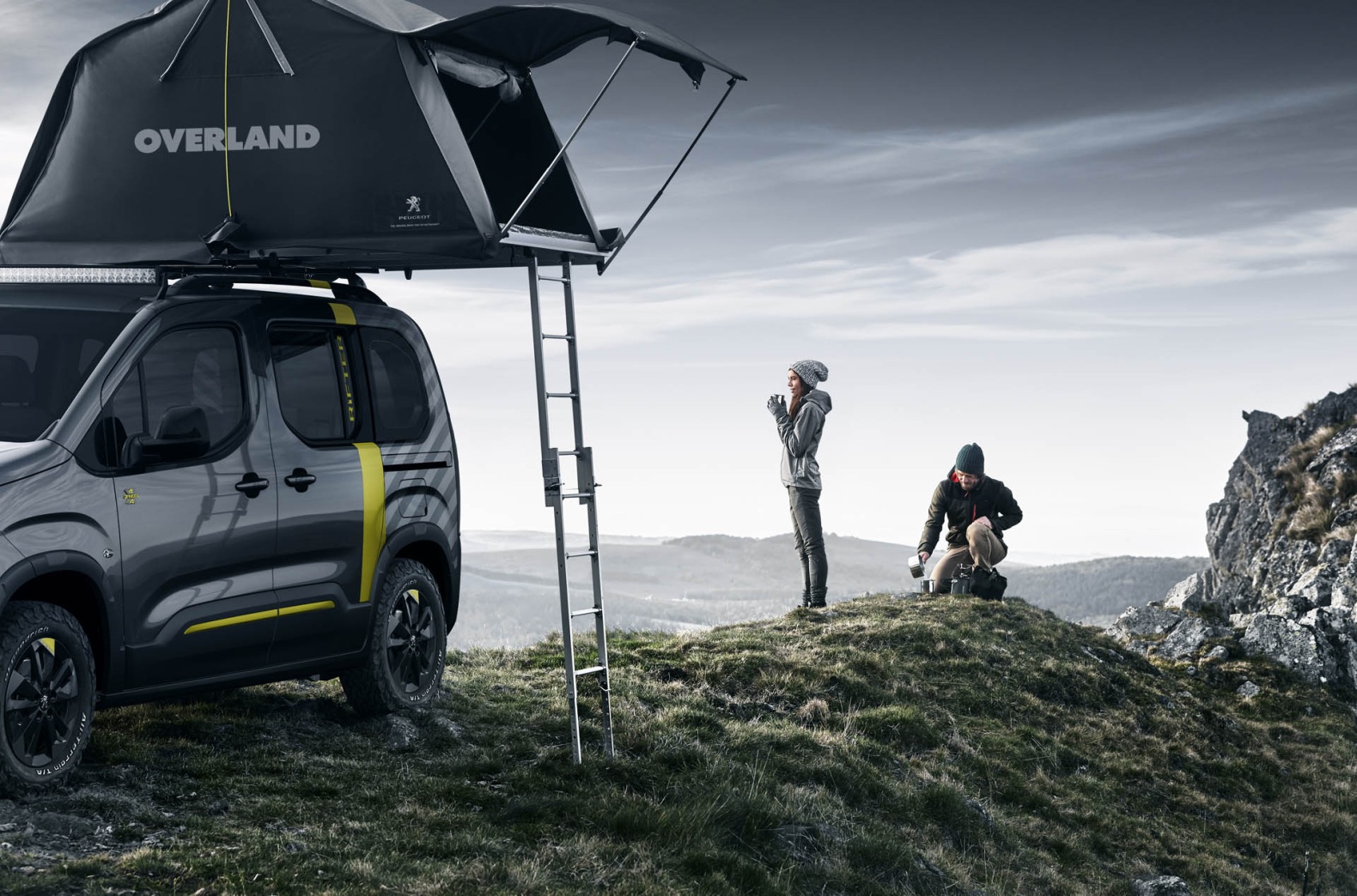 ¿Quieres la tienda de campaña del Peugeot Rifter 4x4 Concept? Ya puedes hacerte con ella