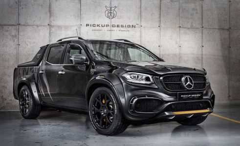 Sobrevive al apocalipsis zombie con el Mercedes Clase X de Carlex Design