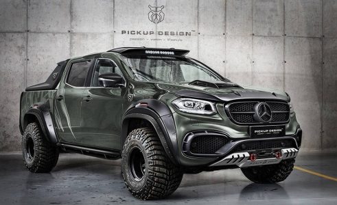 Sobrevive al apocalipsis zombie con el Mercedes Clase X de Carlex Design