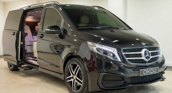 Viajar en primera clase es posible con la Mercedes Clase V de OKCU Individual Automotive
