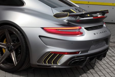 Porsche 911 Turbo Stinger GTR Felix Ferro: La fibra de carbono por bandera