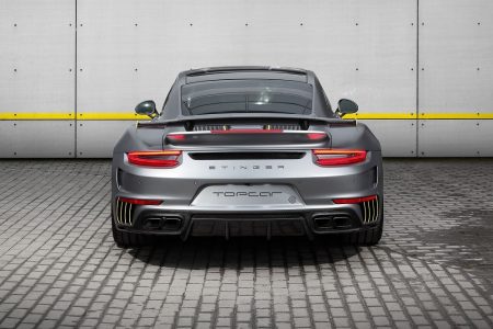 Porsche 911 Turbo Stinger GTR Felix Ferro: La fibra de carbono por bandera