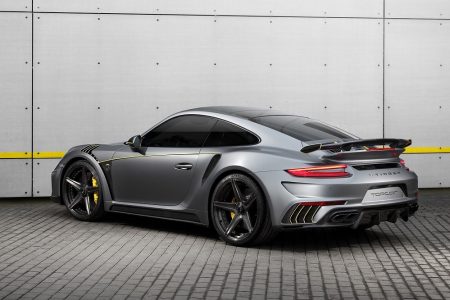 Porsche 911 Turbo Stinger GTR Felix Ferro: La fibra de carbono por bandera