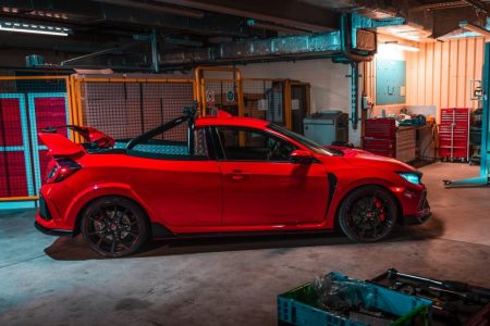 Honda Civic Type R Pick-up: No es una broma, es real (aunque no te lo podrás comprar)