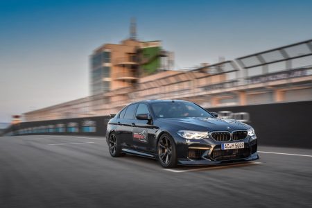 El BMW M5 de AC Schnitzer es más rápido que un Porsche 911 Turbo S en el circuito de Sachsenring