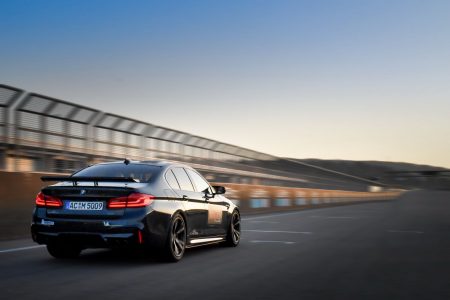 El BMW M5 de AC Schnitzer es más rápido que un Porsche 911 Turbo S en el circuito de Sachsenring