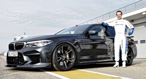 El BMW M5 de AC Schnitzer es más rápido que un Porsche 911 Turbo S en el circuito de Sachsenring