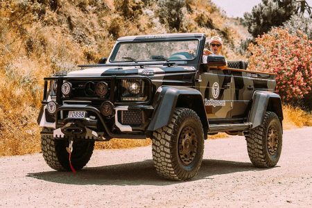 El Mercedes G 500 44² sin techo es la última creación de Jon Olsson