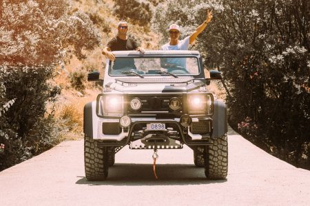 El Mercedes G 500 44² sin techo es la última creación de Jon Olsson