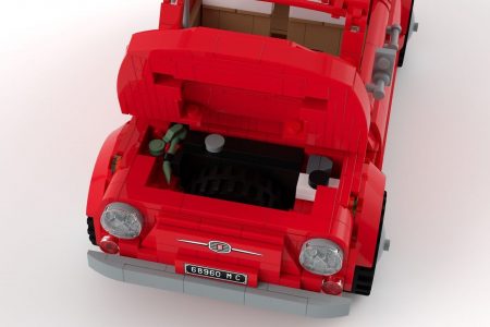 Muy pronto podremos ver el FIAT 500 clásico para montar con piezas de LEGO