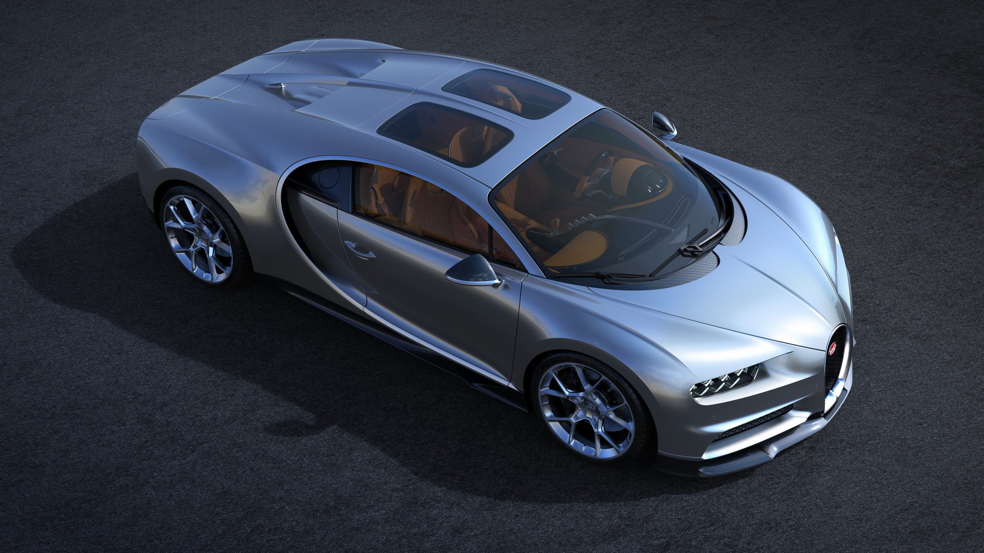 Más detalle del segundo modelo de Bugatti: crossover y coupé