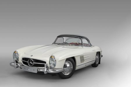 Un Mercedes-Benz 300SL Roadster con 1.372 km se ha subastado por 3,1 millones de euros